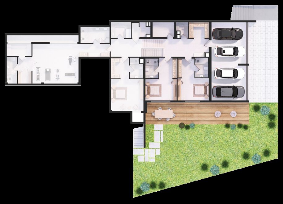 Villa Tip 1 – Alt Zemin Kat